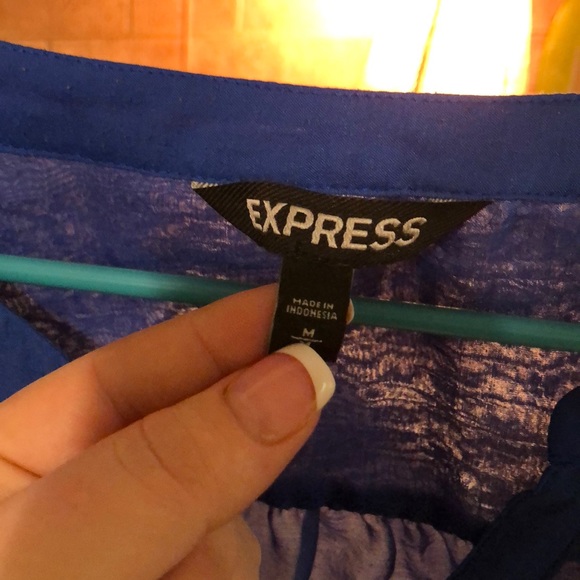 Express Blue blouse - Picture 2 of 2